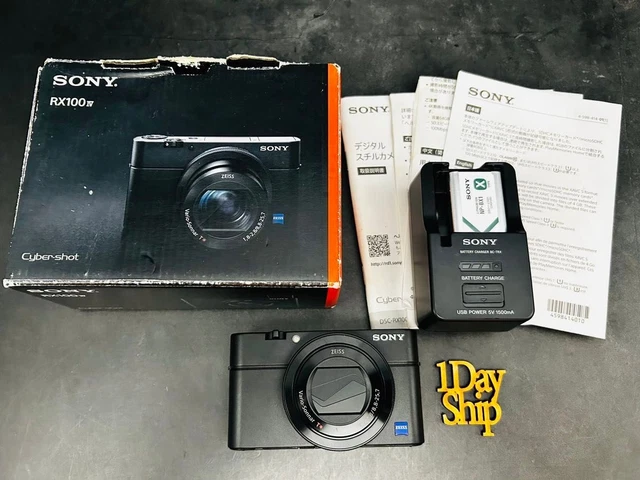 Box Sony Rx Iv SONY CYBER-SHOT DSC-RX100M4 IV Camera With Accessories