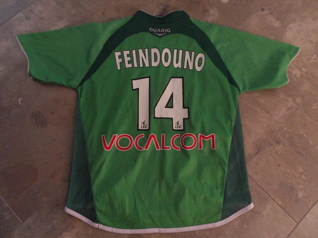 Maillot Adidas Saint Etienne 2005 Konica Minolta ASSE Feindouno #14 ASSE - XXL