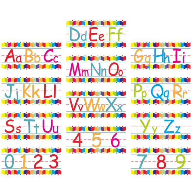 Adesivo da parete alfanumerico PVC bambino lettere lavagna magnetica