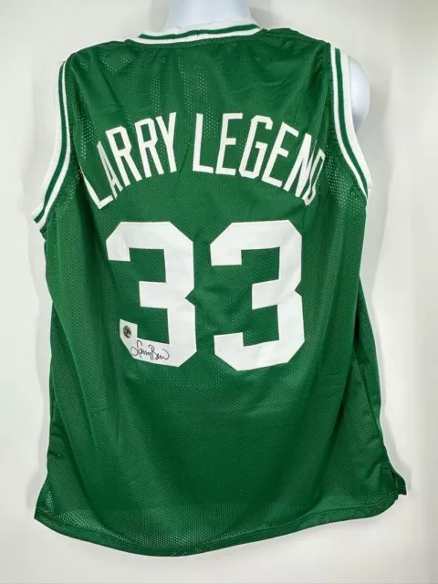 RETRO LARRY BIRD #33 Boston Celtics Basketball Jerseys Stitched Green  £19.96 - PicClick UK