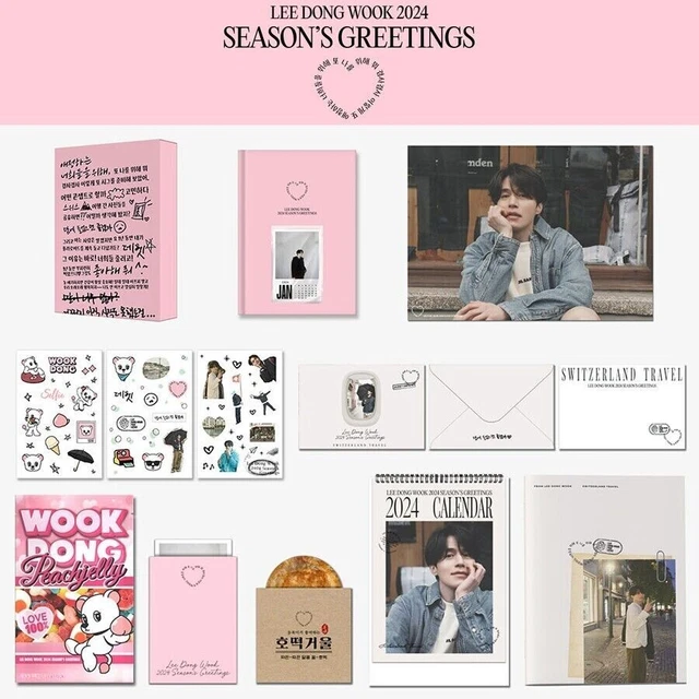 LEE DONG WOOK 2024 SEASON’S GREETINGS/Calendar+Diary+Photo Book+Card
