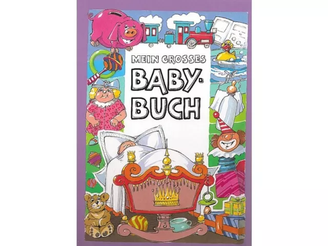 Mein großes Babybuch Personalisiertes Buch Taufgeschenk zur Geburt/ Taufe Kinder