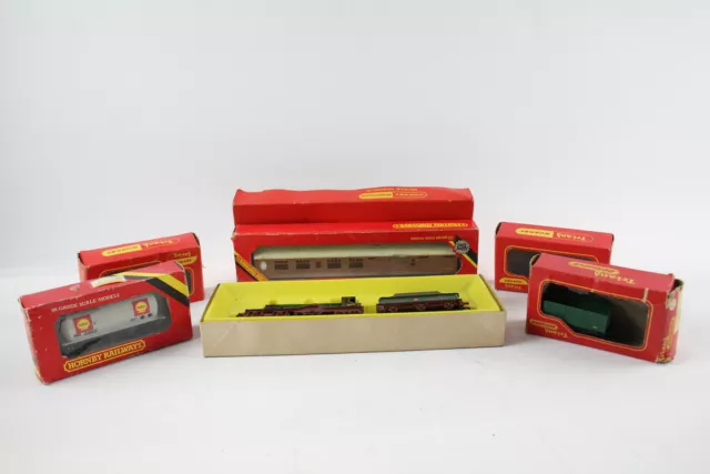Boxed Hornby / Triang OO Gauge Model Railways, Lord Of The Isles Loco, Etc x 6