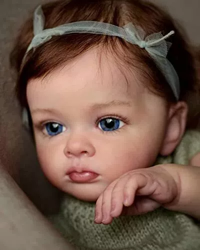 Newborn Toddler Girl Reborn Baby Dolls Realistic Vinyl Silicone Doll Gift Toy