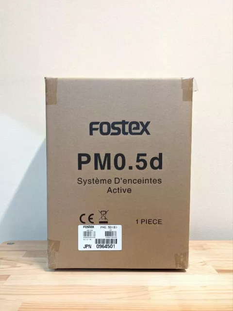 FOSTEX active speaker PM0.5d Black 1 unit  New