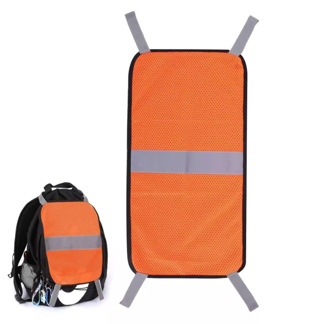 Blaze Orange Safety Panel High Visibility Safety Backpack Cover For Hiking