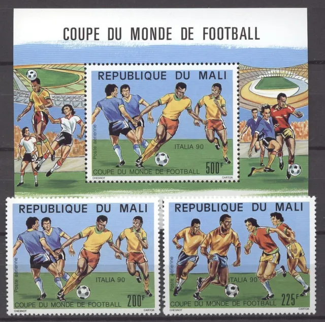 Fußball-WM 1990, Soccer - Mali -  ** MNH