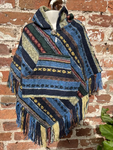 Poncho Hippy, Boho, Festival 2-5 anni