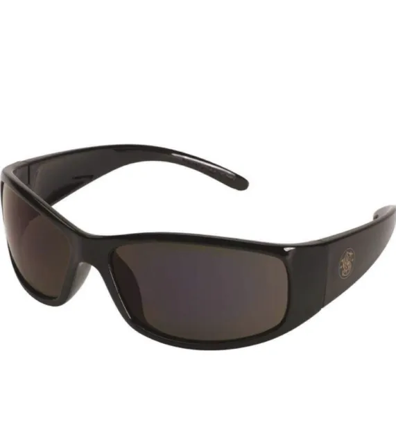 2 Pairs SMITH & WESSON Elite Safety Eyewear Glasses Smoke Lens/Black Frame  NEW
