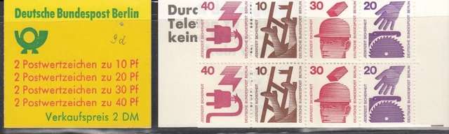 Berlin: 2 Markenheftchen MH 9d II   (65)