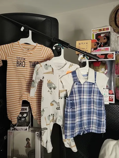 Carter's  3 Boys Set  Bodysuit And Shirt Set Size 3 Month