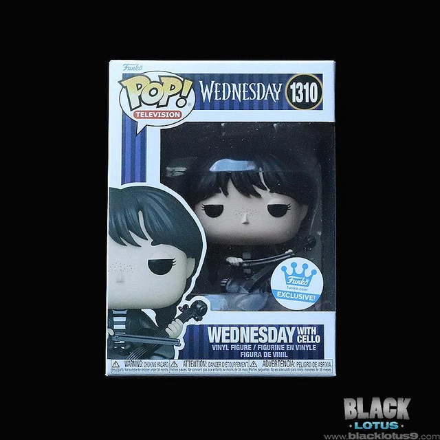 Funko Pop! Wednesday Addams with Cello Jenna Ortega Shop IN STOCK Pop 1310