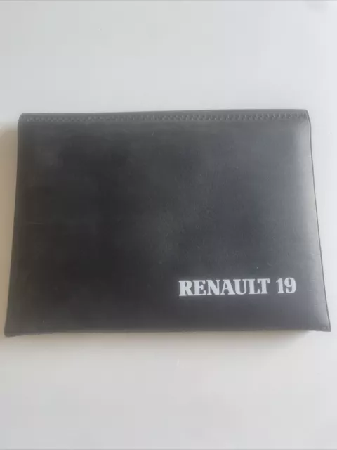 POCHETTE RANGEMENT RENAULT 23x17,5 cm avec notices EUR 12,00 - PicClick FR
