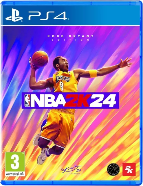 NBA 2K24 Kobe Bryant Edition for PS4 PlayStation 4 - NEW and SEALED