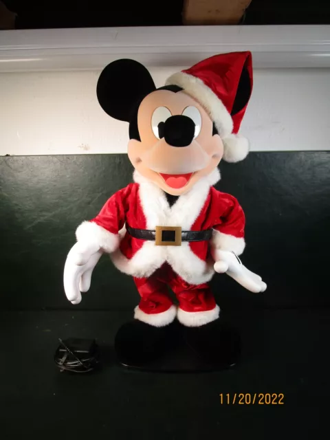 Disney Rockin' Around Mickey Dancing Singing Christmas Mickey Parts/Repair