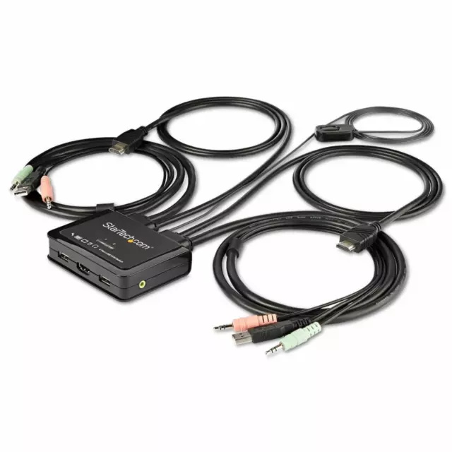 StarTech.com SV211HDUA4K KVM switch Black