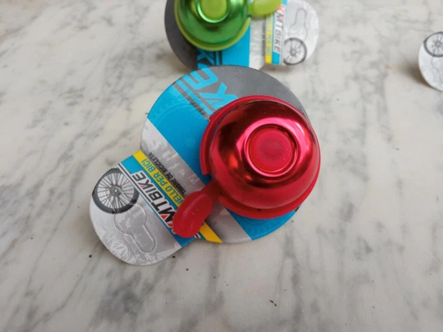 Ancienne Sonnette De Vélo Vintage Pour Guidon - Poignée Twist Grip Noire - Fonctionne !
