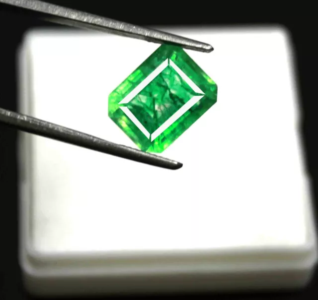 Certificado EGL 6.80 CT Natural Un Uno Calidad Esmeralda Verde Suelto Gema