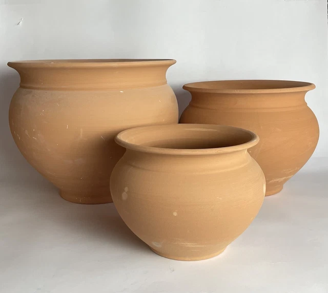 Vasi In Terracotta Da Esterno Di Caltagirone