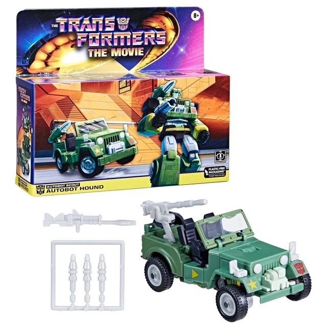 TRANSFORMERS G1 HOUND Jeep Catroon Version Vintage Style Exclusive MISB