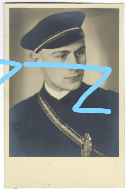 Foto AK Burschenschaft ALEMANNIA STUTTGART um 1931 Studentika Student Illenberge