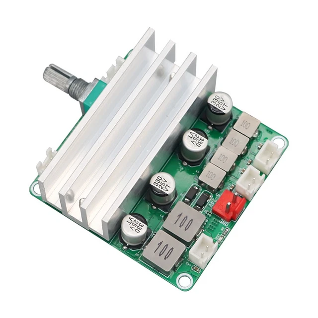 Carte Ampli Numérique ZK-502L 5.0 – 2 Canaux, 50W X 2, Sans Boîtier. Pour Montage DIY, Home Studio, Audio PC.