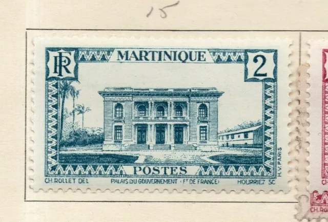 Martinique 1953 Early Issue Fine Mint Hinged 2c. NW-192712