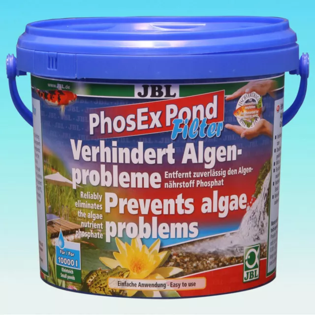 JBL PhosEX Pond Filter 1 kg - Teich Algen Phosphat Fisch Pflege Filtermaterial