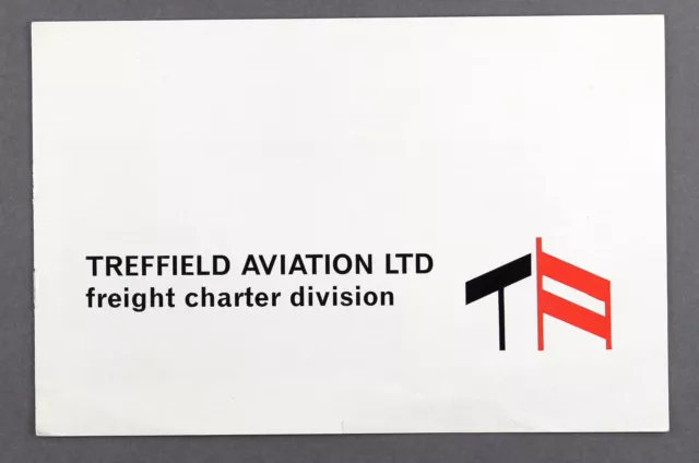 Treffield Aviation Freight Charter Division Airline Brochure