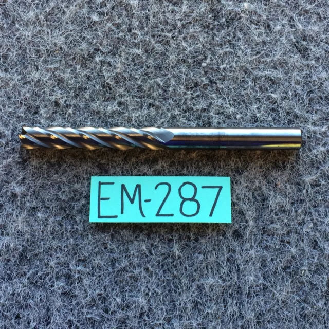 1/2" x 6" Cobalt Spiral TWIST End Mill Flute CNC Drill Bit Lathe Machinist Tool