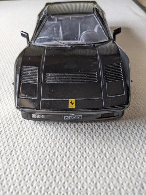 Ferrari 348 TB Noire – Miniature 1/18 Tonka Polistil, Zamac, Collection Rare