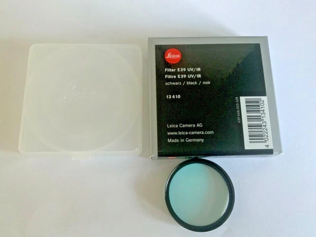 【39mm】E.Leitz N.Y. / LEICA E39 UVa UVカットフィルター★良品★[iF3006] Leica Leitz E39 39mm UVA Filter N.Y. SL w⁄Case | eBay