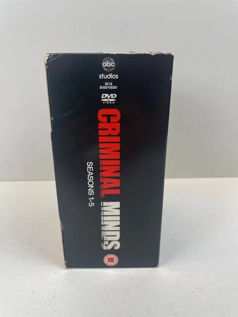 Criminal Minds Seasons 1-5 Region 2 DVD Box Set 2