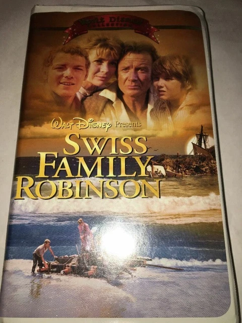SWISS FAMILY ROBINSON Walt Disney Collection VHS Tape #24425 ...