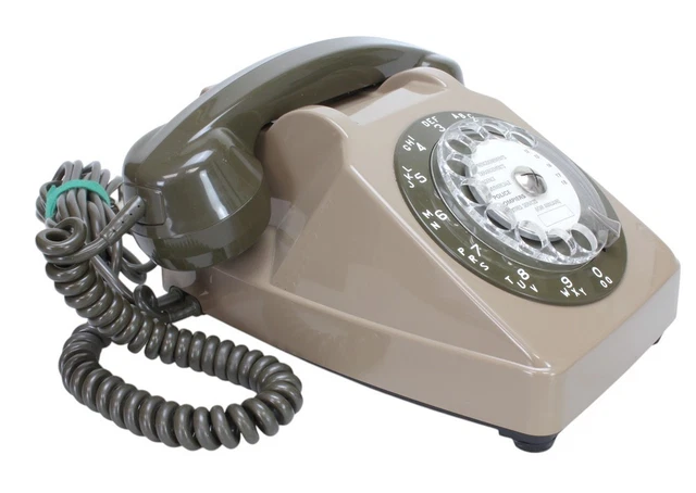 Ancien Téléphone Fixe Socotel S63 – Cadran Gros Chiffres – Vintage Déco Original