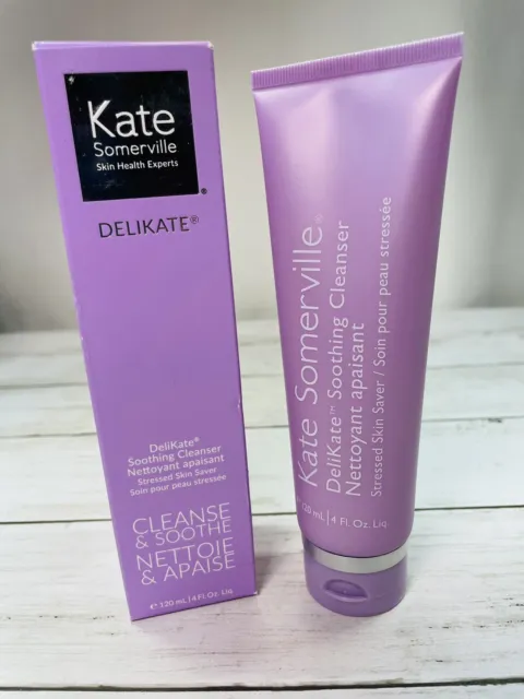 Kate Somerville DeliKate Soothing Cleanser - Cleanse & Soothe - 4 oz.  New w/box
