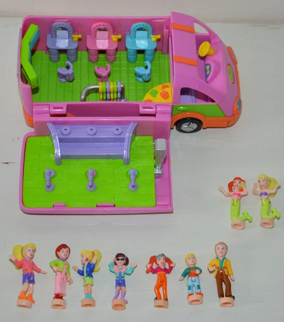 Lot De 10 Personnages Polly Pocket - Bluebird Toys - Vintage
