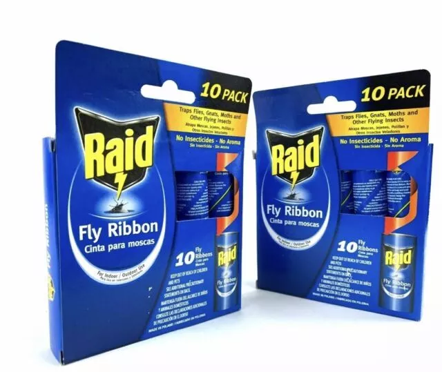 Raid fly ribbon trap (10-pack)