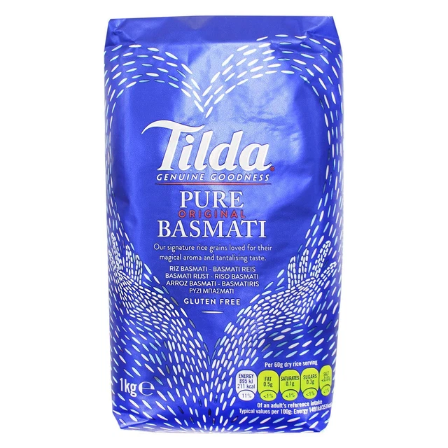 Tilda Basmatireis 1Kg Basmati Reis Langkorn Reis
