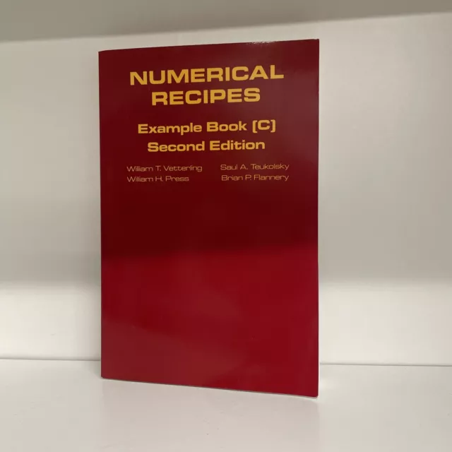 Numerical Recipes: Example Book C (Numerical ... by Flannery, Brian P. J2