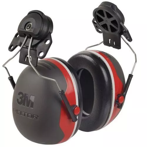 3M 3MRX3P3E RED GRAY Ear Muff Helmet Peltor X3