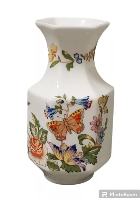 Aynsley “Cottage Garden” Bone China Bud Vase 3.5”  Made in England