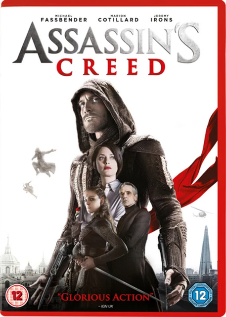 ASSASSIN'S CREED (DVD) Brian Gleeson Callum Turner Octavia Selena ...