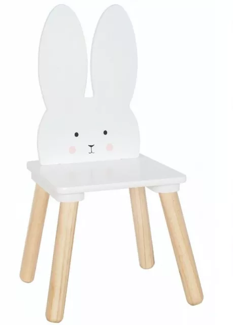 Kids Wooden Chair Animal Cute Design Desk Table Chairs Child Boy Girl  3-6 Years