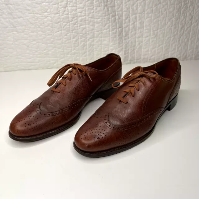 Polo Ralph Lauren Benchmade England Wingtip Leather Dress Shoes US 10 (B)