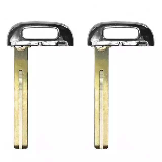 New Uncut Prox Smart Emergency Key Blade Insert Replacement for Kia (2 Pack)
