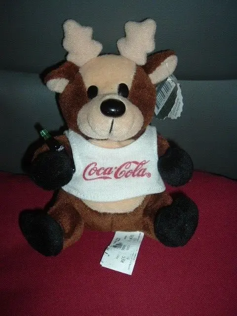 Reindeer in Coca-Cola Shirt