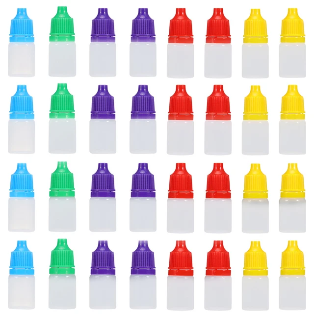 50 pz bottiglia di plastica contenitore per pigmenti contenitore spremitura