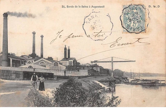 95.AM17863.Argenteuil.N°31.Bords de la Seine