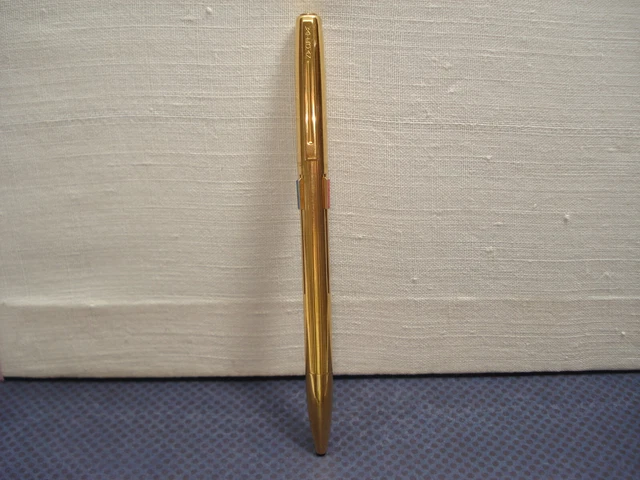 Stylo Bille Waterman Acier Facetté Années 60 - Comme Neuf - Recharge Fournie